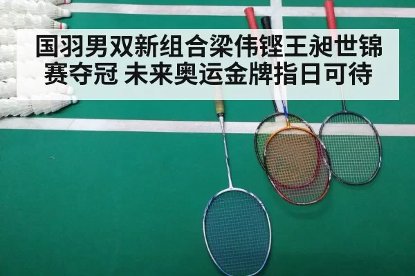 国羽男双新组合梁伟铿王昶世锦赛夺冠 未来奥运金牌指日可待